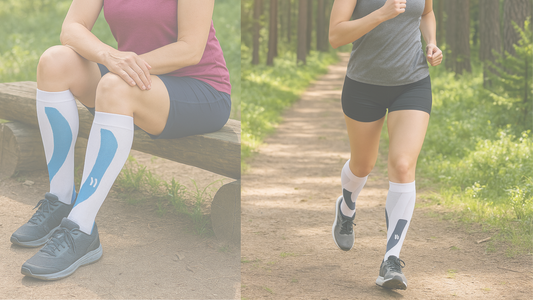 Bye bye Wassereinlagerungen – Wie Kompressionssocken dir helfen können